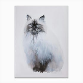 Himalayan Cat Painting 4 Canvas Print