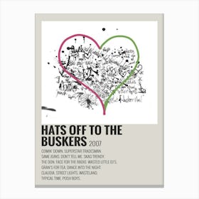 Hats Off To The Buskers 2007 The View Canvas Poster Wall Art Decor Canvas Print