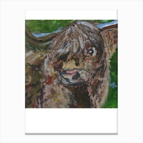 Highland Cow Canvas Print