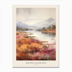 The West Island Way Scotland Uk Trail Poster Canvas Print
