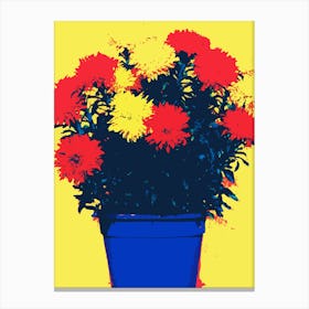 Chrysanthemums 12 Canvas Print