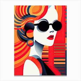 New york, pop art Canvas Print