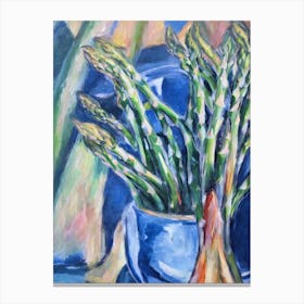 Asparagus 3 Classic vegetable Canvas Print
