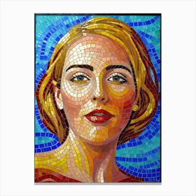 Beautiful Portrait Of A Woman 1 Canvas Print