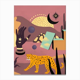 Lands Of The Cheetah 2 Canvas Print