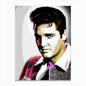Elvis Presley 3 Canvas Print