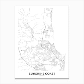 Sunshine Coast Canvas Print