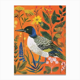 Spring Birds Loon 1 Canvas Print