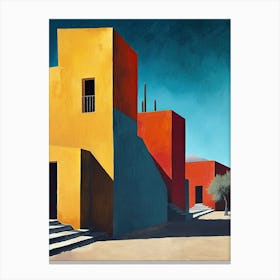 Nuevo Laredo Nostalgia: Borderland Beauty, Mexico Canvas Print