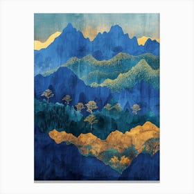 Chinese Mountains 87 Canvas Print