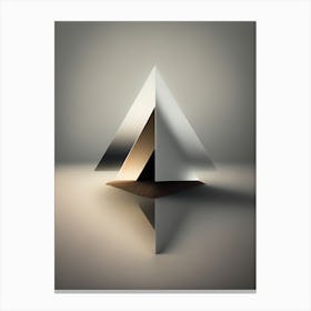 Pyramid - Pyramid Stock Videos & Royalty-Free Footage Canvas Print