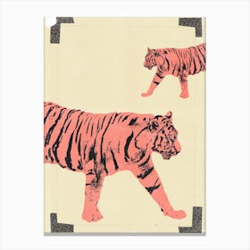 Animals Tiger Canvas Print