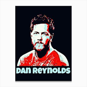 Dan Reynolds Imagine Dragons 3 Canvas Print