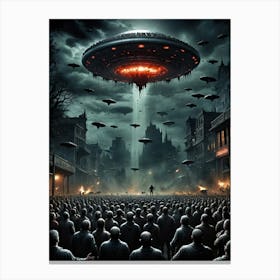 Alien Invasion Canvas Print