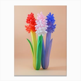 Dreamy Inflatable Flowers Hyacinth 3 Canvas Print