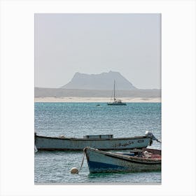 Cape Verde Fishing Boats 02 (2012) Canvas Print