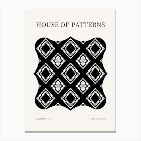 Tile Pattern Poster 11 Canvas Print