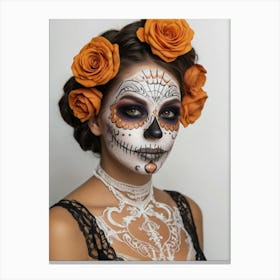 Day Of The Dead 9 Canvas Print