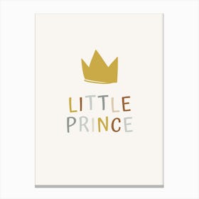 Little Prince Kids and Nursery Canvas Print