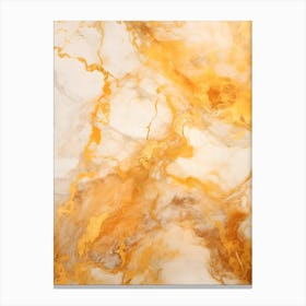 Golden Marble 1 Canvas Print