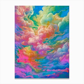 Celestial Clouds Canvas Print
