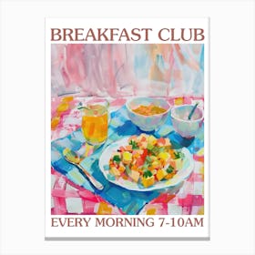Breakfast Club Scrambled Tofu 1 Canvas Print