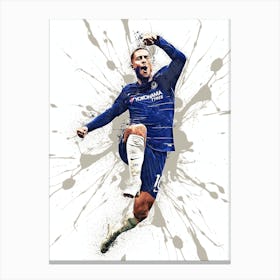 Eden Hazard Chelsea Canvas Print