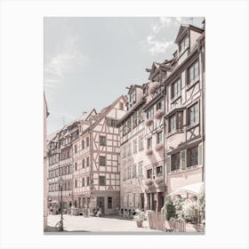 Nuremberg Germany, historic old town city center Canvas Print