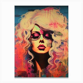 Christina Aguilera 2 Canvas Print