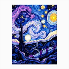 Starry Night 25 Canvas Print