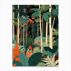 Tropical Jungle Canvas Print