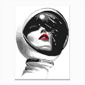 Space Woman Canvas Print