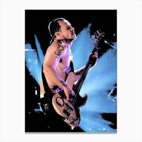 flea Red Hot Chilli Peppers Canvas Print
