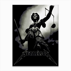 Metallichead - Justice 1 Canvas Print