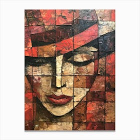 Hat Abstract Canvas Print