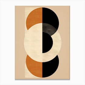 Solingen Symmetry, Geometric Bauhaus Canvas Print