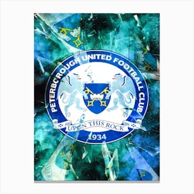 Peterborough United Canvas Print