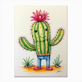 Cactus 7 Canvas Print