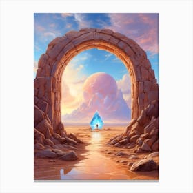 Portal To The Future Canvas Print