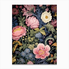 Floral Wallpaper 165 Canvas Print