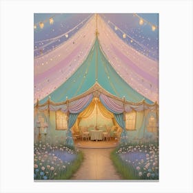 Fairytale Tent Canvas Print