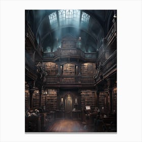 library Canvas Print