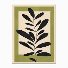 Minimal Plant 4 Canvas Print