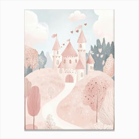 Pink Castle Canvas Print