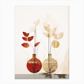 Two Vases Canvas Print