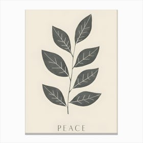 Peace Canvas Print