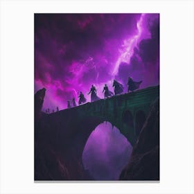 Harry Potter And The Deathly Hallows Canvas Print