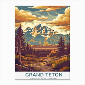 Grand Teton National Park Canvas Print