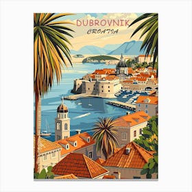 Dubrovnik Croatia Canvas Print