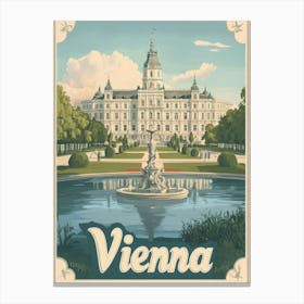 Aihrgdesign A Classic 1960s Travel Poster For Vienna Showcasi 98d95e41 6662 46bd 85c6 43ddedda8dfb 1 Canvas Print